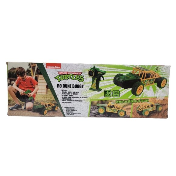 Teenage Mutant Ninja Turtles RC Dune Buggy Toy Car W/ Remote Control - Picture 3 of 3